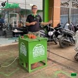 (Cũ) Máy uốn thép tròn R22 Nhật Bản - Điện 380v, 3 Pha