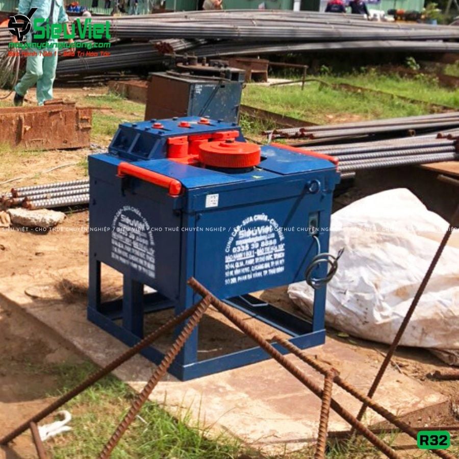 (Cũ) Máy uốn sắt tròn R32 Nhật Bản - Điện 380v, 3 Pha