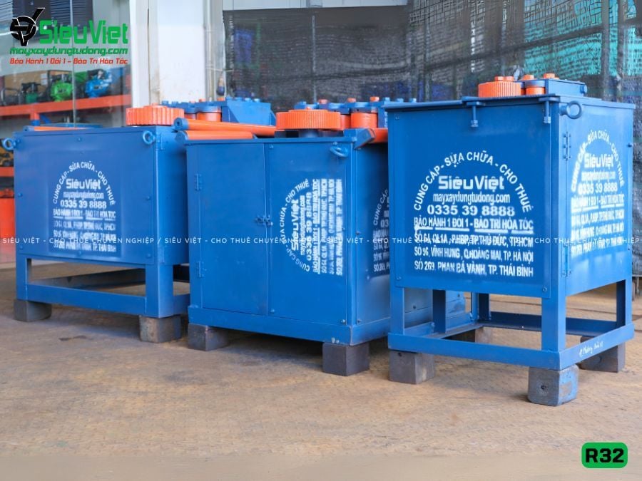 Máy uốn đai tròn phi 28 R32S Việt Nam - Điện 380v, 3 Pha