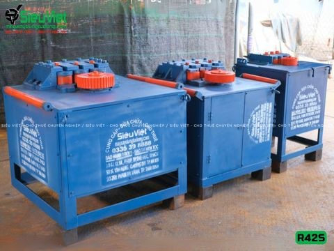 (Cũ) Máy uốn đai tròn R42S Việt Nam - Điện 380v, 3 Pha