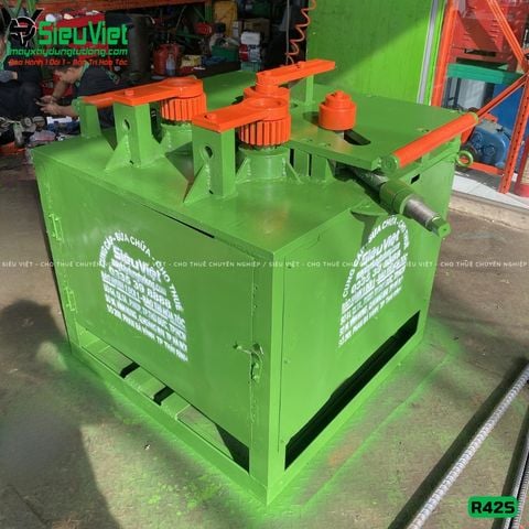 (Cũ) Máy uốn đai tròn R42S Việt Nam - Điện 380v, 3 Pha