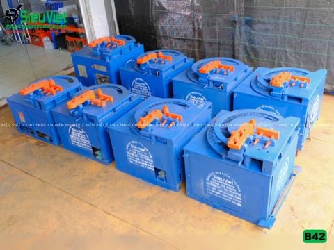 Thuê Tháng Máy uốn sắt phi 10-36mm B42 Nhật Bản - Điện 380V, 3 Pha