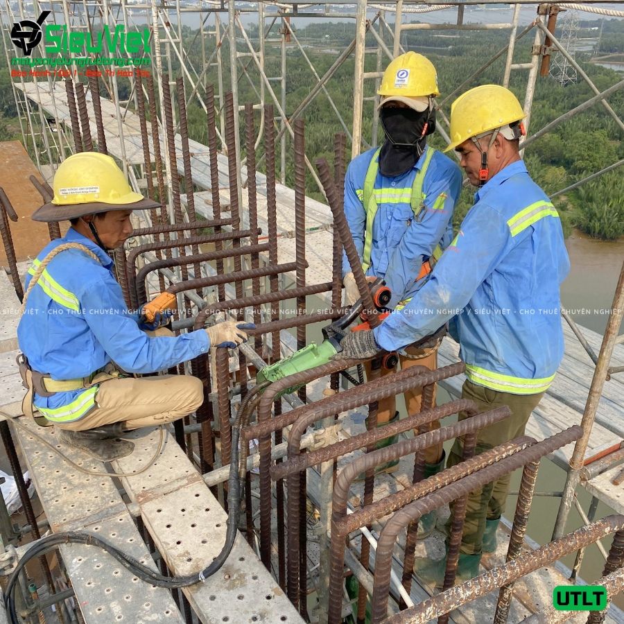 Cho thuê máy uốn sắt thuỷ lực cầm tay giá tốt - Máy sẵn kho, giao trong ngày