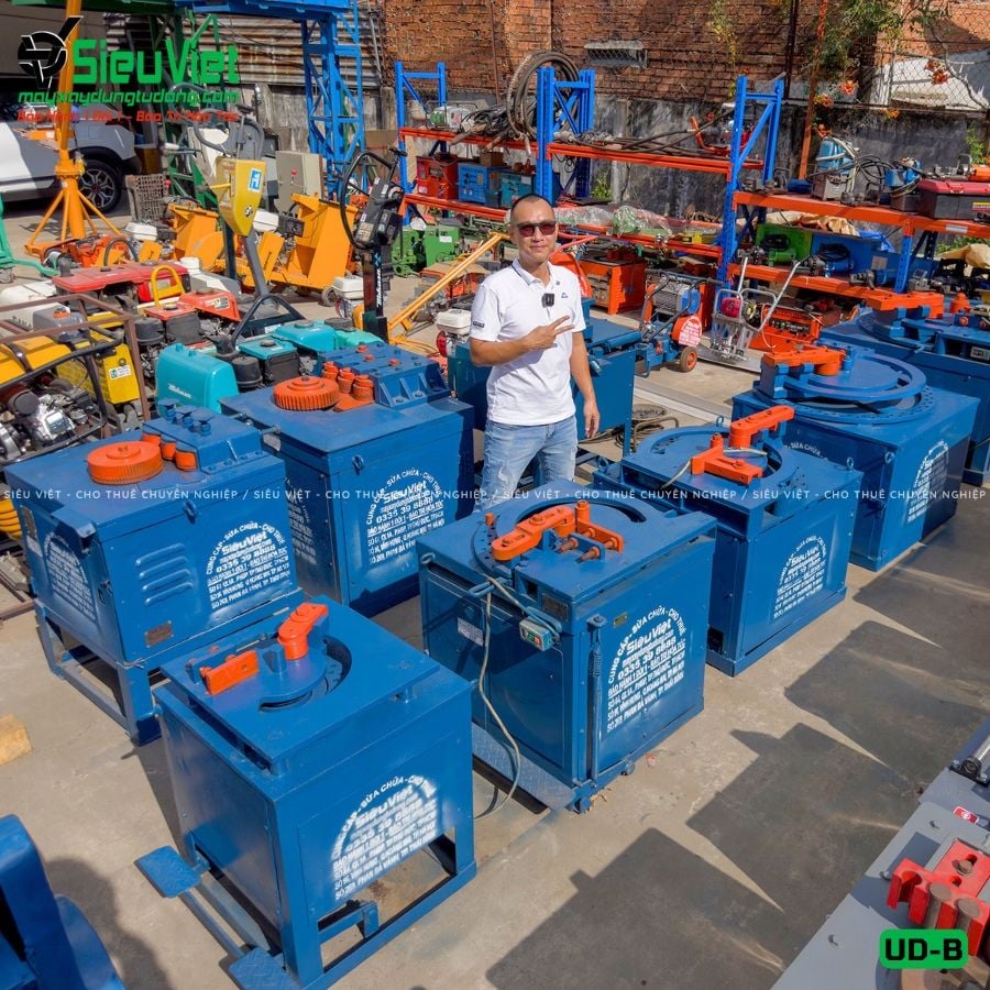 Cho thuê máy uốn sắt không giới hạn số lượng - Giá tốt, giao trong ngày