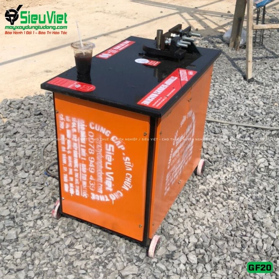 Máy uốn đai sắt GF20 Trung Quốc - Điện 380v, 3 pha