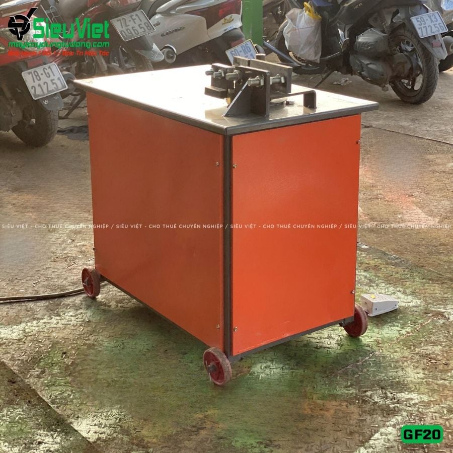 Máy uốn đai sắt GF20 Trung Quốc - Điện 380v, 3 pha