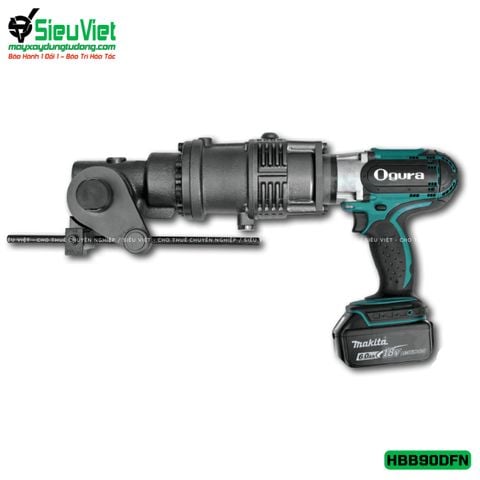 (Cũ) Máy uốn sắt thủy lực cầm tay HBB-90DFN Ogura Nhật Bản