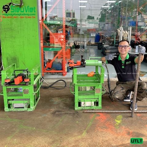 Cho thuê máy uốn sắt thuỷ lực cầm tay giá tốt - Máy sẵn kho, giao trong ngày