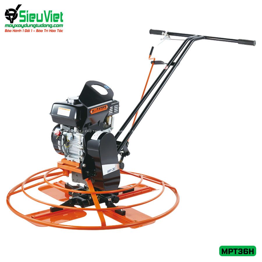 Máy xoa nền đơn Mikasa MPT36H, động cơ Honda GX160