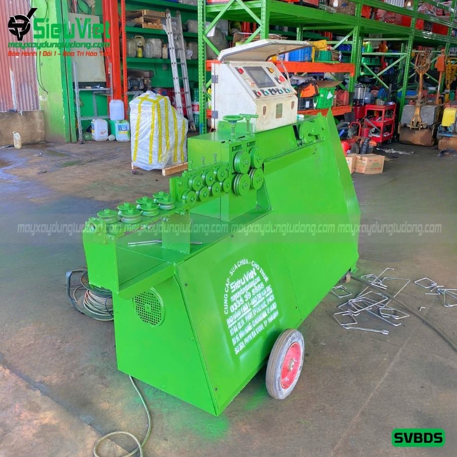 Thuê Tháng Máy bẻ đai sắt phi 6-8mm SVBDS - Điện 220V, Dân dụng