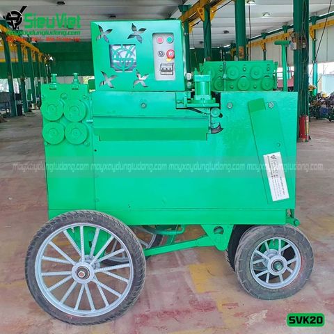 Thuê Ngày Máy bẻ đai sắt phi 6-8mm SVK20 Việt Nam - Điện 220V, 1 Pha