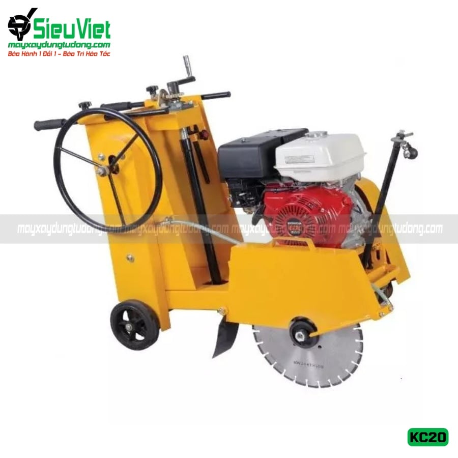 Máy cắt bê tông Vifuco KC20, động cơ Honda GX390