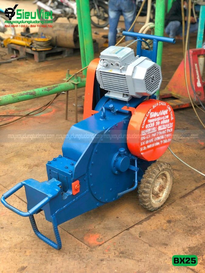 (Cũ) Máy cắt sắt bánh xe phi 25 BX25 Hàn Quốc - Điện 220v, 1 Pha