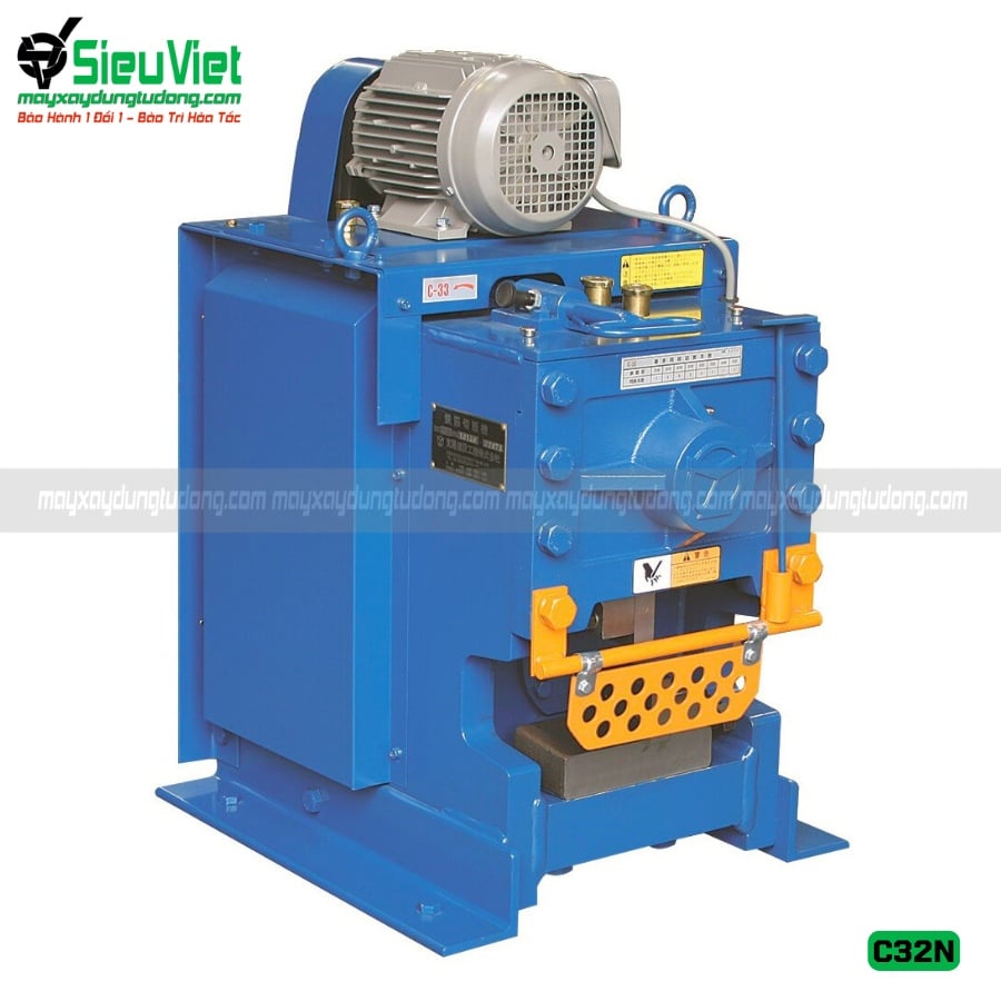 Máy cắt sắt C32 Nhật Bản - Điện 380v, 3 Pha