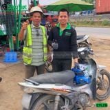 (Cho Thuê Ngày) Máy cắt sắt cầm tay phi 6-25 CTL25 Hàn Quốc - Điện 220V, 1 Pha