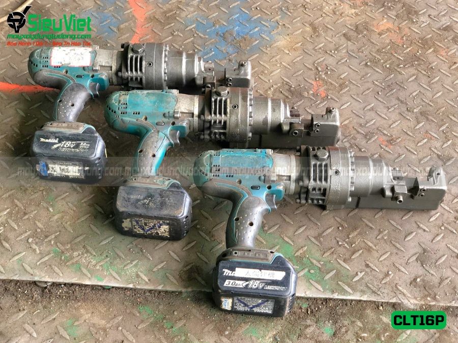 (Cũ) Máy cắt sắt thuỷ lực cầm tay phi 16 HCC16BL - Dùng Pin