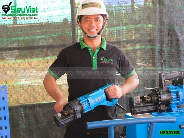 Máy cắt sắt thủy lực D16 Handy-16C Seoul Hàn Quốc