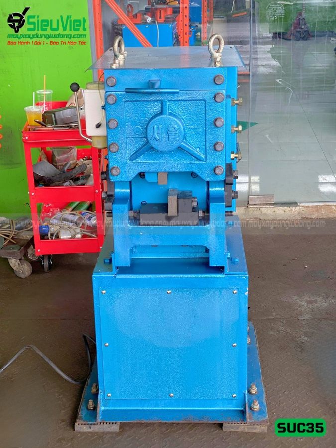 Máy cắt sắt SUC-35 Seoul Hàn Quốc - Điện 380v, 3 Pha