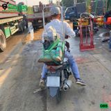 (Cho Thuê Tuần) Máy đầm bàn 50-59Kg DB5 Nhật Bản - Động cơ xăng