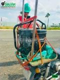 (Cho Thuê Tháng) Máy đầm bàn 50-59Kg DB5 Nhật Bản - Động cơ xăng