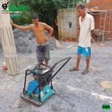 (Cũ) Máy đầm bàn 80-85Kg Nhật Bản (Động cơ Honda GX200 mới 100%)