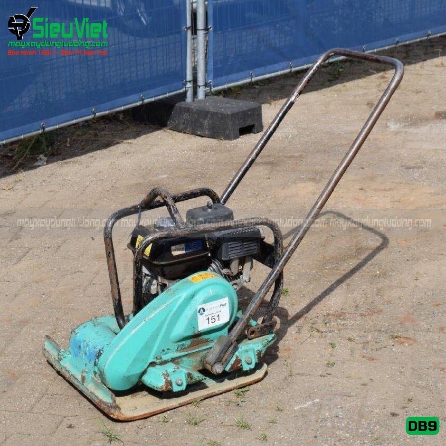(Cũ) Máy đầm bàn 91Kg Nhật Bản (Động cơ Honda GX200 mới 100%)