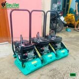 (Cũ) Máy đầm bàn 60-69Kg Nhật Bản (Động cơ Honda GX160 mới 100%)