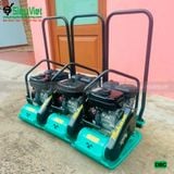 (Cũ) Máy đầm bàn 60-69Kg Nhật Bản (Động cơ Honda GX160 mới 100%)