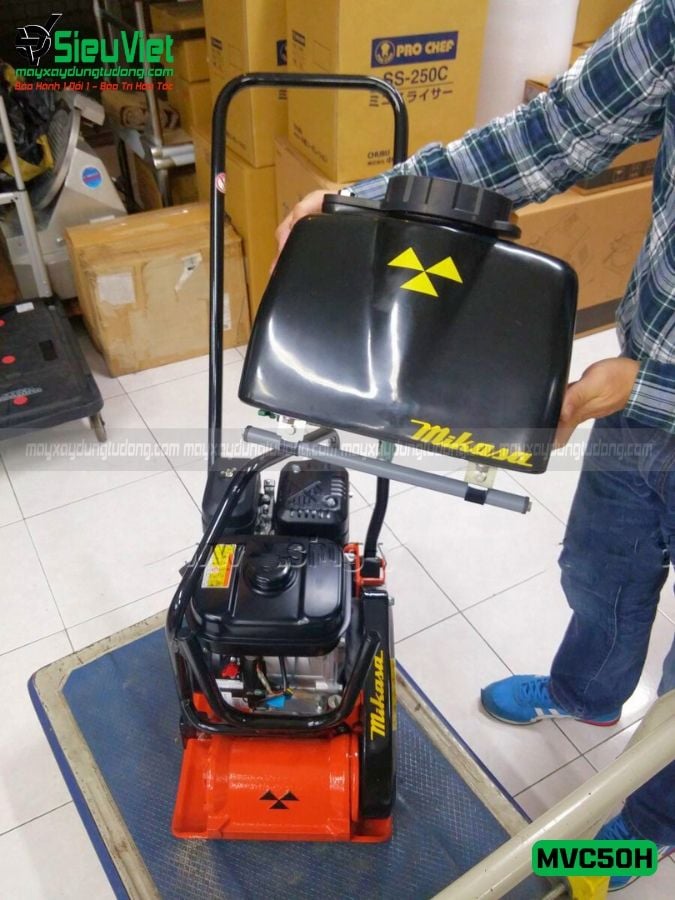 Máy đầm bàn MVC50H Mikasa Nhật Bản