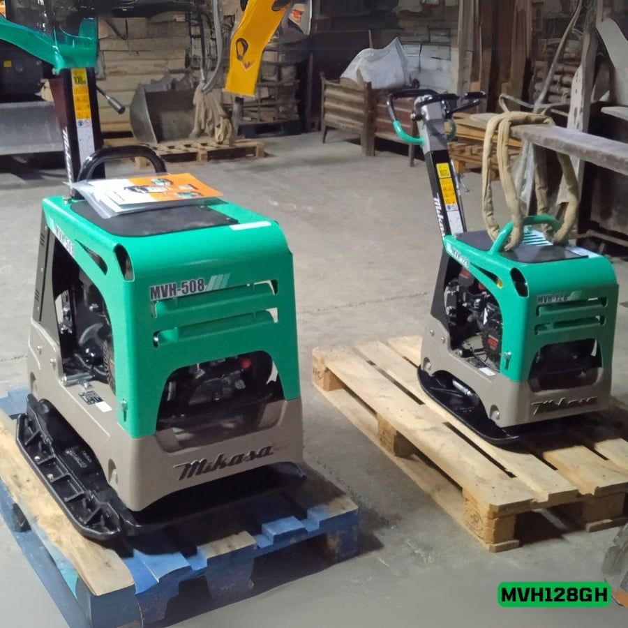 Máy đầm bàn thủy lực MVH128 Mikasa Nhật Bản - Chính hãng, giá tốt