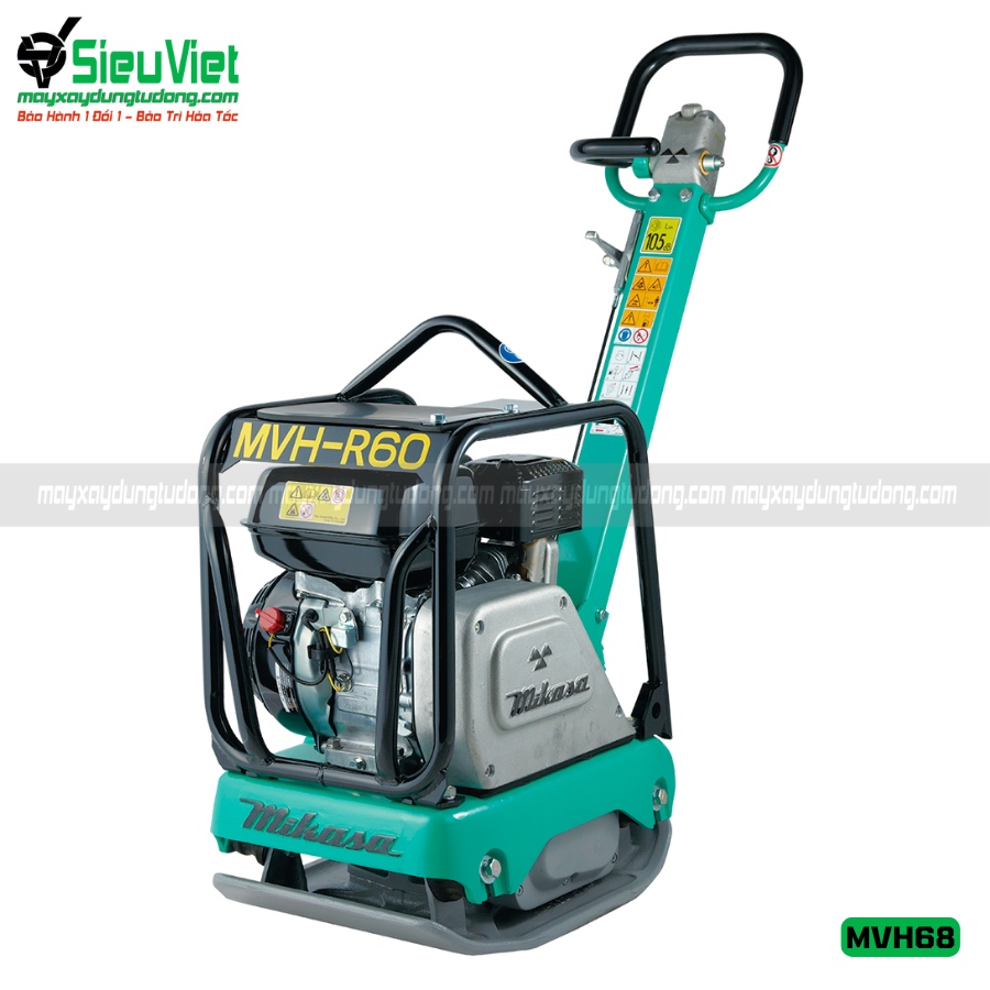 Máy đầm bàn thủy lực MVH68 Mikasa Nhật Bản