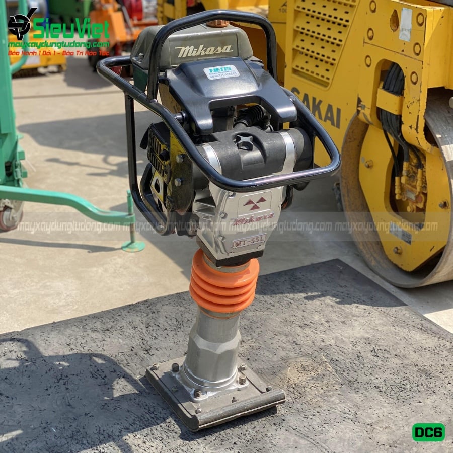 (Cũ) Máy đầm cóc 65-70Kg (MT55L, ZV65) Nhật Bản (Xăng)