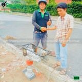 (Cho Thuê Ngày) Máy đầm cóc điện 50Kg DCD Nhật Bản - Điện 220V, 1 Pha