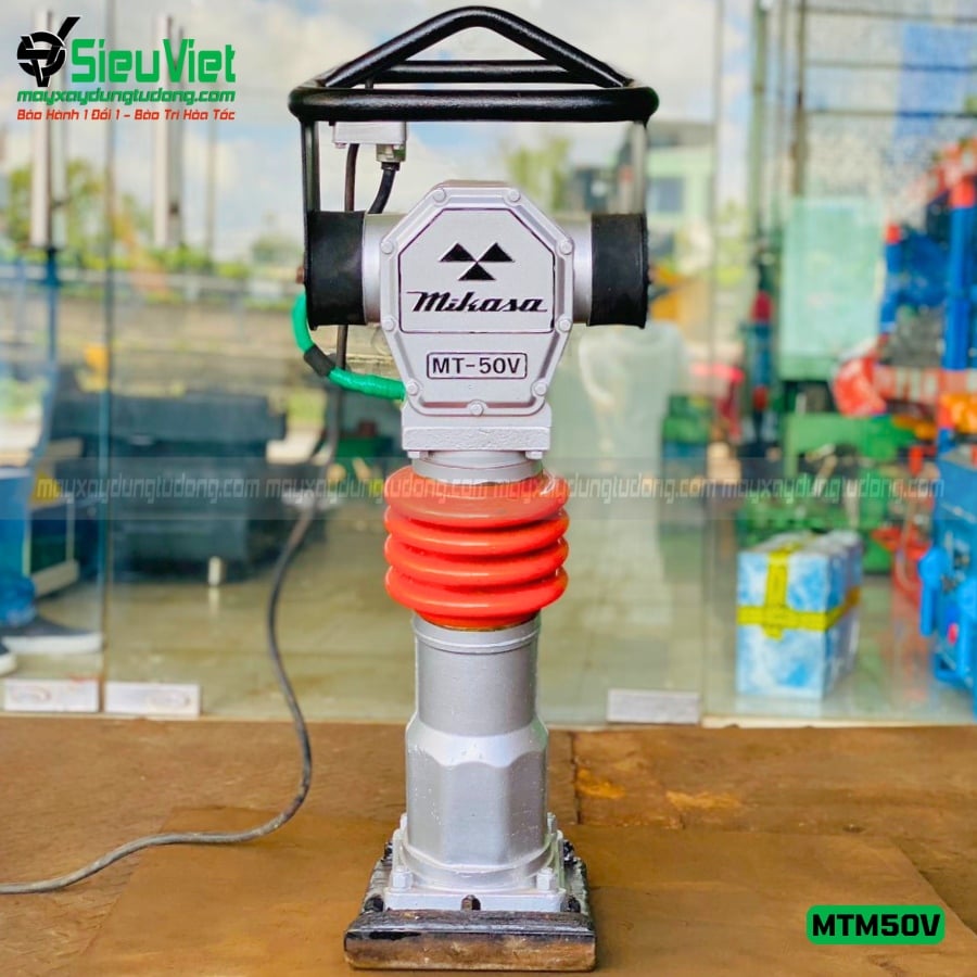 (Cũ) Máy đầm cóc MTM50V Mikasa Nhật Bản (Điện)