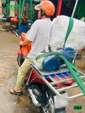 (Cho Thuê Tuần) Máy đầm bàn dưới 50Kg DB4 Nhật Bản - Động cơ xăng