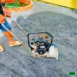 (Cho Thuê Tuần) Máy đầm bàn dưới 50Kg DB4 Nhật Bản - Động cơ xăng