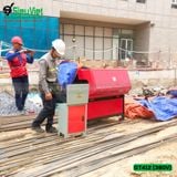 Máy duỗi cắt sắt tự động phi 5 > 10mm GT412 (Điện 380V, 3 Pha)