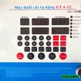 Máy duỗi cắt sắt tự động phi 5 > 10mm GT412 (Điện 380V, 3 Pha)