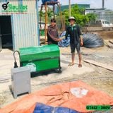 (Cho Thuê Tháng) Máy duỗi cắt sắt tự động phi 5>10mm GT412 - Điện 380V