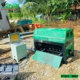 (Cho Thuê Ngày) Máy duỗi cắt sắt tự động D5-10 GT412 Trung Quốc - Điện 380V