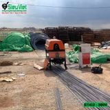 (Cho Thuê Tháng) Máy duỗi cắt sắt tự động phi 5>10mm GT412 - Điện 380V