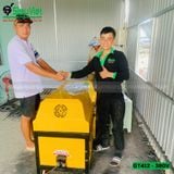 (Cho Thuê Ngày) Máy duỗi cắt sắt tự động D5-10 GT412 Trung Quốc - Điện 380V
