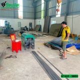 (Cho Thuê Ngày) Máy duỗi cắt sắt tự động D5-10 GT412 Trung Quốc - Điện 380V