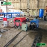 Máy duỗi cắt sắt tự động phi 5 > 10mm GT4-12 Đôi 2 giàn nắn (Điện 380v, 3 pha)