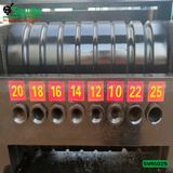 Máy duỗi sắt phế liệu, sắt rối phi 10 > 25mm SVR1025 (Điện 380V, 3 Pha)