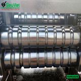 Máy duỗi sắt phế liệu, sắt rối phi 10 > 25mm SVR1025 (Điện 380V, 3 Pha)