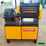 Máy duỗi sắt phế liệu, sắt rối phi 10 > 25mm SVR1025 (Điện 380V, 3 Pha)