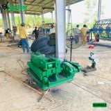 Máy duỗi sắt phế liệu, sắt rối phi 6 > 12mm SVR512 (Điện 380v, 3 pha)