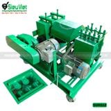 Máy duỗi sắt phế liệu, sắt rối phi 6 > 12mm SVR512 (Điện 380v, 3 pha)