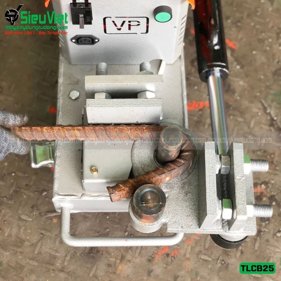Máy cắt uốn thuỷ lực TLCB25 Việt Nam - Điện 220v, 1 Pha